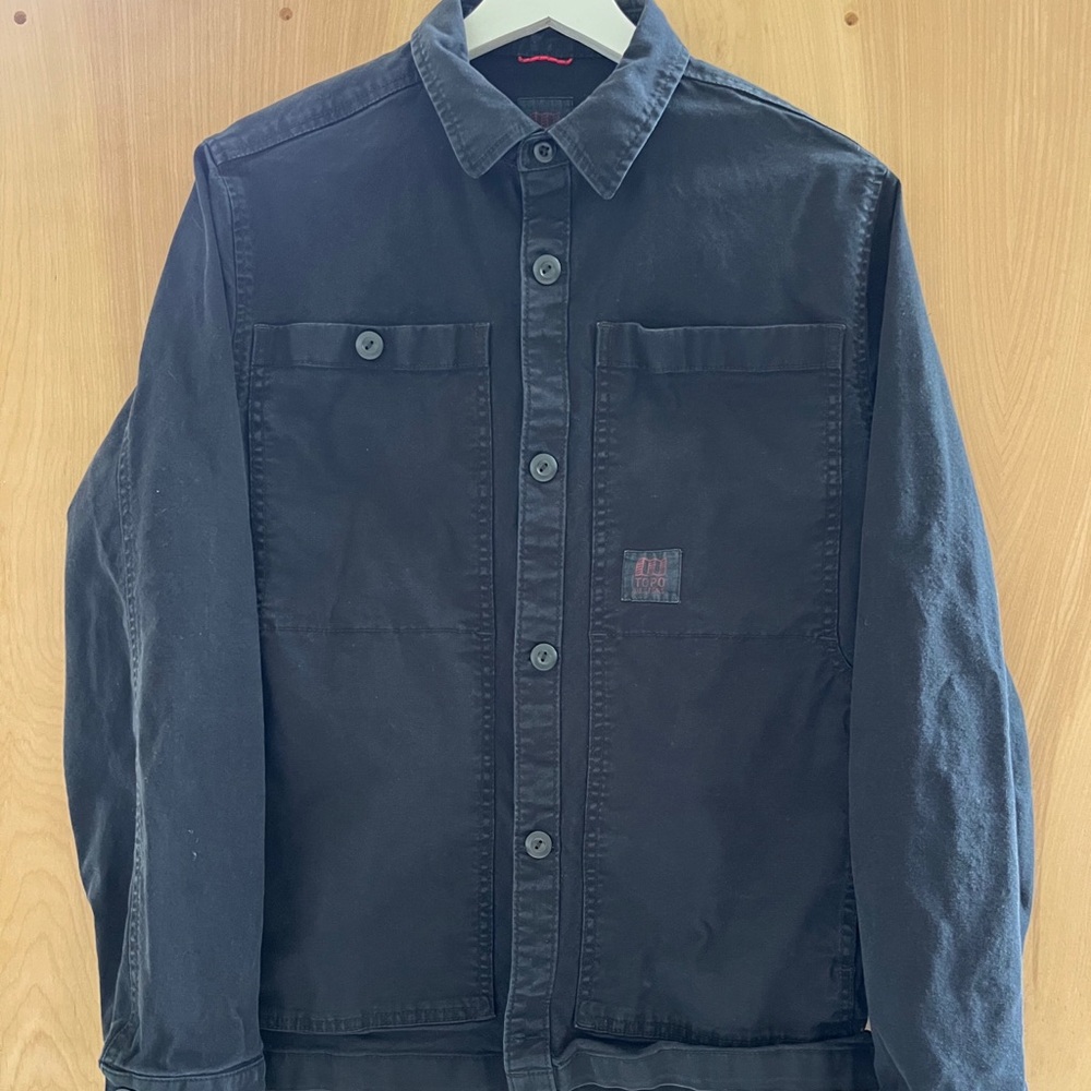 Topo Designs Black Dirt Jacket Men’s Small - Picture 9 of 9